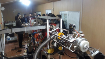 بازدید علمی دانشجویان دانشکدهی فیزیک دانشگاه کاشان از پژوهشگاه دانشهای بنیادی